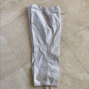 Loft Light Khaki Capris